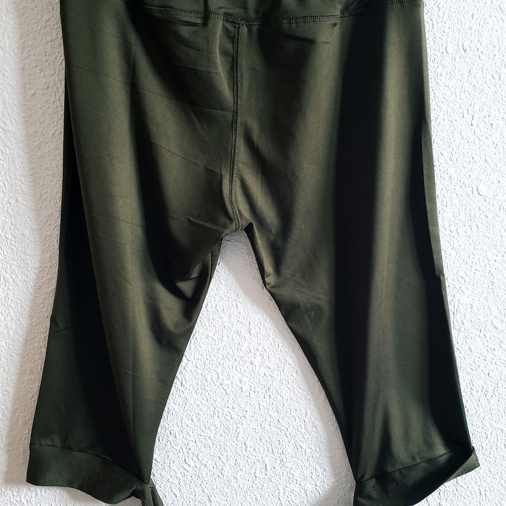 Yoga Fitness Cropped Leggins Wrap Ribbons - Picture 4 of 9